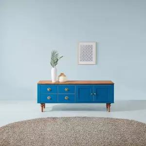 아시안데코 피콜리노 북유럽 원목 보블루 거실장 TV다이 방문설치