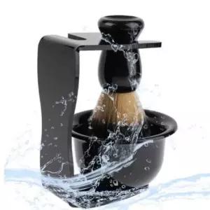 면도거품 쉐이빙브러쉬 홀더 통 클래식 거품면도 세트