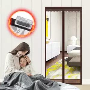 커튼 투명 비닐 방풍 현관 주택 차단 외풍 막이 바람 우풍 자석