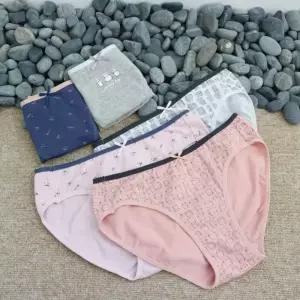 여자면팬티 여아속옷 5매입 고양이팬티 주니어 삼각팬티 요일팬티 귀여운