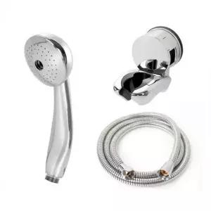 욕실 행거 부속품 호스 헤드 2m 샤워기 올크롬 A세트