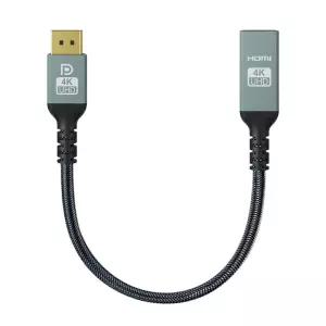 4K 60Hz DP to HDMI 변환컨버터 젠더 무전원 고대역폭