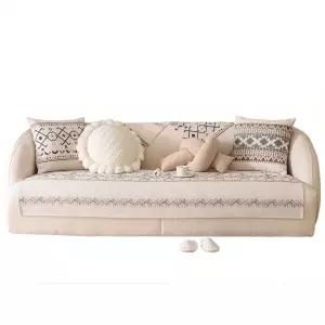 사계절 소파 러그 면 여름 모로코 패드 인디언인디언 65x65cm 북유럽 린넨 A