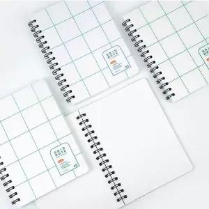 그리드 노트 모눈 필기 노트 PP커버 제본 노트 A5