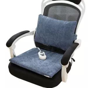 1인용 온열 전기방석 등받이 세트