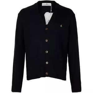 비비안웨스트우드 알렉스 블랙 남성 가디건 27010014 Y002M N401