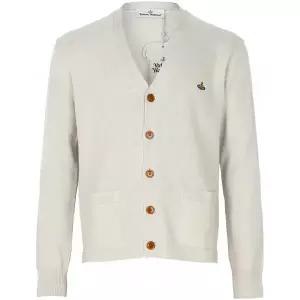 비비안웨스트우드 알렉스 그레이 남성 가디건 27010014 Y002M P403