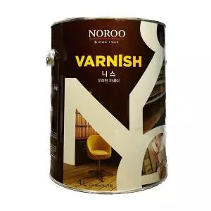 메온셀 니스 우레탄 바니쉬 유광 투명 4L 나무 목재 코팅 바니시 노루페인트