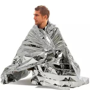 응급 체온유지 비상보온 구조 재난용 은박 이불 매트 감성캠핑