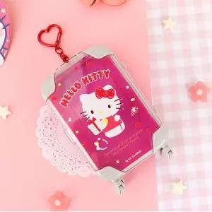 헬로키티 미니 캐리어 링키링 캐릭터액세서리 키링 캐릭터링 산리오링 홀더 가방링 인형링 장식 장식링