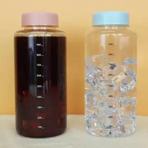 아이스 스탠다드 1리터 눈금보틀 1박스 56개 보틀 물병 마이보틀 물통