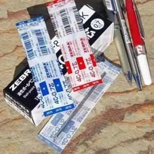 제브라볼펜심 제브라 미니볼펜 리필심 1다스(10개입) 0.7mm SL-F1