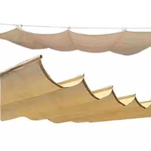 야외 그늘막 차양막 방수 대형 자바라 어닝 천막 텐트