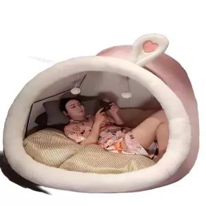 토끼얌 실내난방텐트 거실텐트 텐트 쿠션 참고 의자