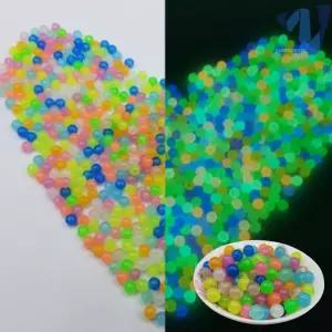 비드 DIY 팔찌 목걸이 만들기 재료 야광 구슬 12mm 560개