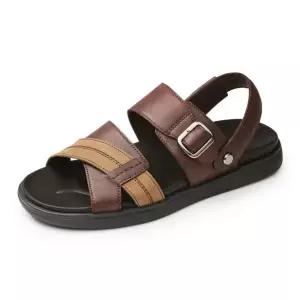 [롯데백화점]랜드로바 금강 랜드로바 남성 캐주얼 투웨이 슬리퍼 샌들 LANSAC5202MF3 브라운