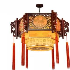 중식당 샹들리에 천장등 훠궈 마라탕가게 장식 홍등 호텔 인테리어 동양풍