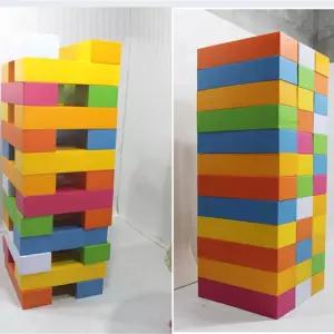 대형 젠가 자이언트 워크샵 행사 탑쌓기 보드게임 쌓기 파티  문구 포토존 소품