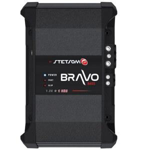 Stetsom Bravo BASS 1200 1옴 - 음질, RMS, 쿨러 HD 앰프, 1200.1 모노블록, 및 서브우퍼 ONE 모노 스피커 1.2K 와트 스마트 카 크로스오버 스테이블 스테레오 오디오, 부스트, MD, 베이스