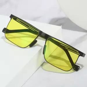 나이트비전 안경겸용 변색 선글라스 블루라이트차단 옐로우변색렌즈