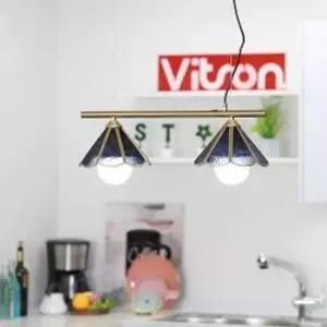 [Deco] 팬던트 2등 비츠온 블랙 W299-2