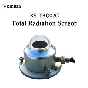 XS-TBQ02C 총 방사선 센서 측정 범위 0~2000W/ ㎡   6-30V 0~20mV RS485 4~20mA 레벨 버블