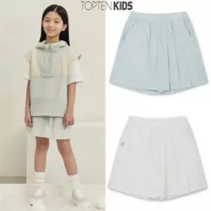 [롯데백화점]탑텐키즈 MKF3RS2412 여아) 나일론 스판 아노락 셋업 스코츠