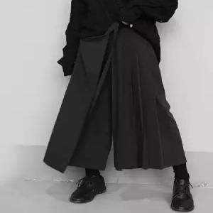 검도바지 사무라이 스트릿 통바지 루즈핏