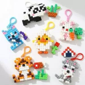 [아트박스]/파스텔클레이 디폼블럭 동물 키링 열쇠고리 만들기