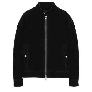 알레그리 [26SS]블랙 Velour Denim 헤링턴 트러커 점퍼(ARJU6A209BK)