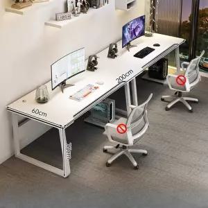 2인용컴퓨터책상 2m 더블 피시방 커플석 테이블
