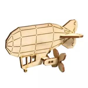 [아트박스]/영공방 DIY 나무 모형 조립 키트 아기 비행선 YM802