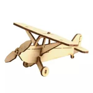 [아트박스]/영공방 DIY 나무 모형 조립 키트 아기 경비행기 YM801