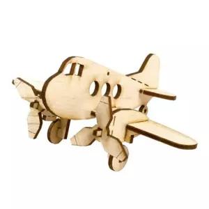 [아트박스]/영공방 DIY 나무 모형 조립 키트 아기 여객기 YM805