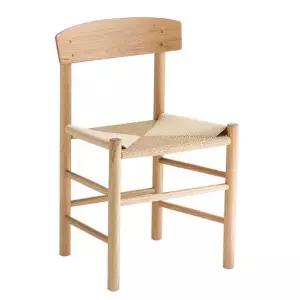 블랙 체어 가죽 카페 오크 우드 디자인 라운지 북유럽