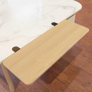 컴퓨터책상 선반 키보드 거치대 코너 55x 책상연장 거치 데스크탑 수납 연장선반