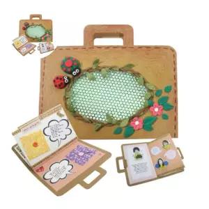 (10인용)가방 모양 북아트 만들기 키트 재료 세트