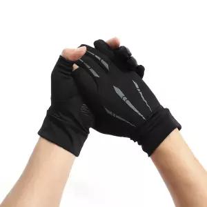 그립니엘 와일드 남성 2컷 스포츠 장갑(그레이) 자전거 등산 헬스 반장갑 운동장갑