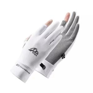 그립니엘 하이쿨 2컷 스포츠 장갑(M) (화이트) 자전거 등산 헬스 반장갑 운동장갑