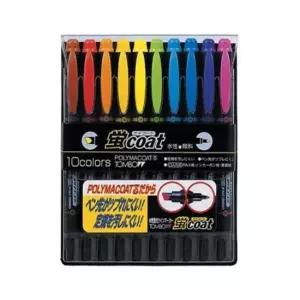 [문구] 톰보우 Coat형광펜 양방향펜 10색세트 매직 모나미 보