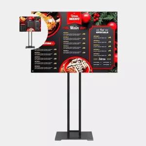 슬림 입간판 POP 포스터 스탠드 광고판 메뉴판 ML A1