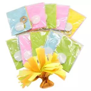 제기차기 만들기재료 (10세트) 종이 연습용제기 세트