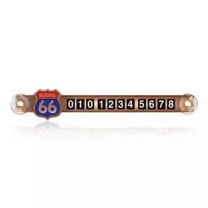 [RIZPICK]카렉스 루트66 메탈슬림주차알림판 / 전화번호