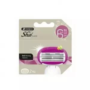 피부보호 도루코 스위티 여성제모기 듀얼6중 면도날 2입