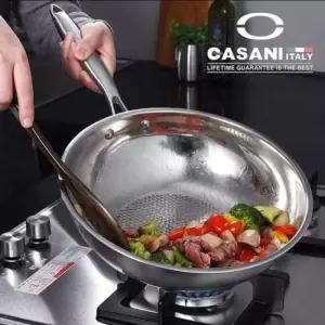 주방용품 까사니 쿠치나 IH 스텐 웍팬 28cm