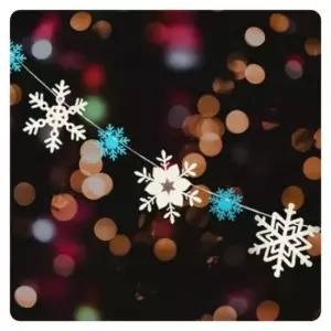 모자 PWM-DK 크리스마스펠트가랜드(눈꽃)