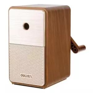 [문구/오피스] 델리 5단 심조절 연필깎이 우드 71160WD