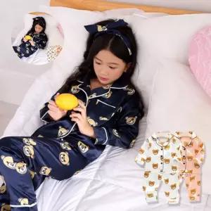 테디골드 아동 실크홈웨어 긴팔 잠옷 파자마 205932