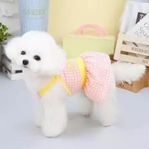 [반려] 반려견 원피스 외출 나시 데일리 하네스 실내 귀여운