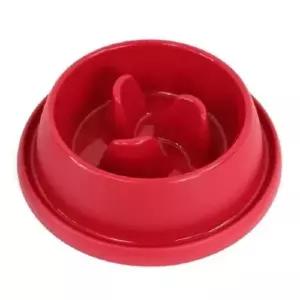 [반려] 지오플라스트 아다지오 레드 급체방지식기 Big